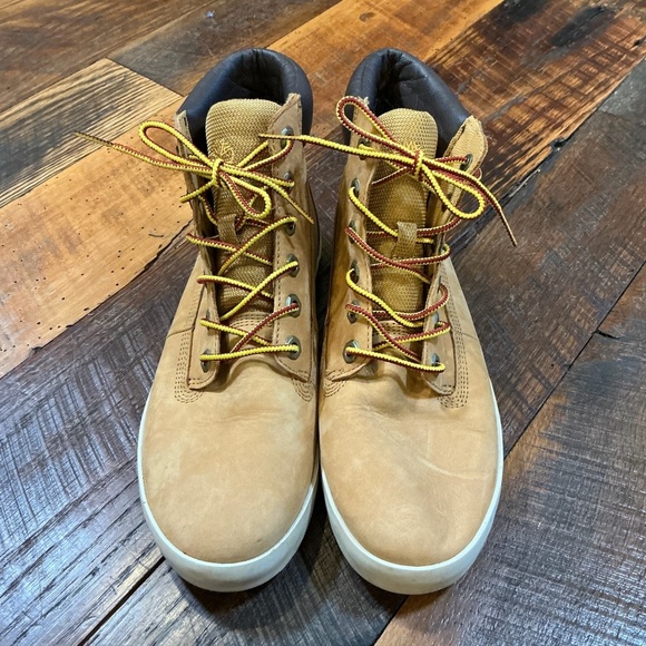 Timberland Women’s A24J5 6” Lace-Up Waterproof Boots Wheat Nubuck Size 8.5 - Picture 3 of 12